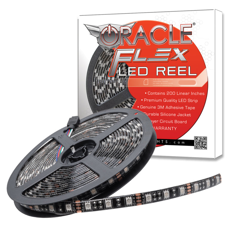 ORACLE Lighting Oracle Exterior Black Flex LED Spool - White