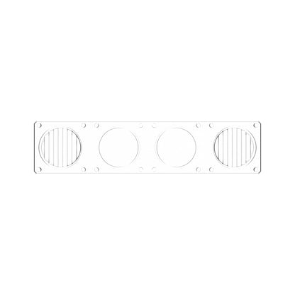 KC HiLiTES FLEX ERA LED Clear Combo Beam Lens for Light Bars