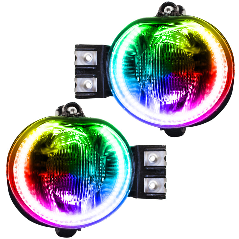 ORACLE Lighting Oracle Dodge Ram 06-08 LED Fog Halo Kit - ColorSHIFT