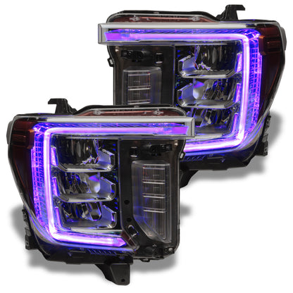 ORACLE Lighting Oracle 20-21 GMC Sierra 2500 HD RGB+W Headlight DRL Kit - w/ Simple Controller