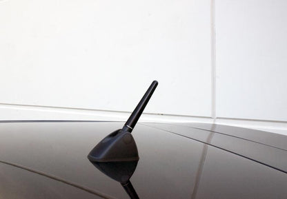 Perrin Performance PERRIN 08-14 Subaru WRX/STI & 09-14 Forester Shorty Antenna w/OEM Pivoting Base - 3in. Mast
