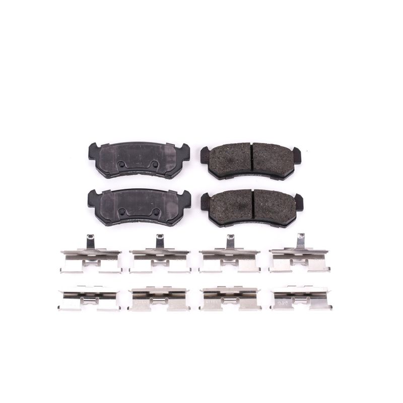 PowerStop Power Stop 04-06 Chevrolet Optra Rear Z17 Evolution Ceramic Brake Pads w/Hardware