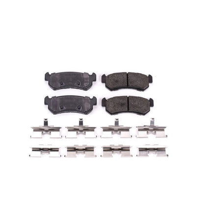 PowerStop Power Stop 04-06 Chevrolet Optra Rear Z17 Evolution Ceramic Brake Pads w/Hardware