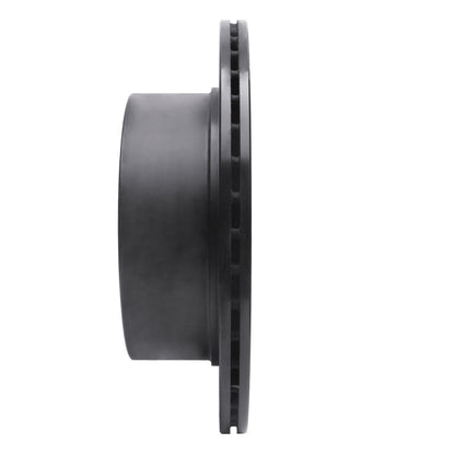 R1 Concepts R1 03-06 Kia Sorento Rear Right Drilled & Slotted Black Brake Rotor