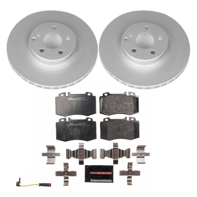 PowerStop Power Stop 07-09 Mercedes-Benz E550 Front Euro-Stop Brake Kit