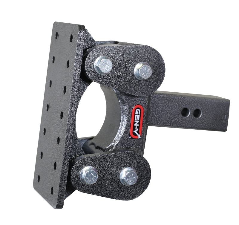 GEN-Y Hitch Gen-Y The Boss Torsion-Flex Pintle Plate 2.5in Shank 5.5in Drop 1.7K TW 16K Hitch