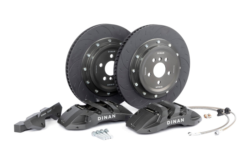 Dinan 14-16 BMW 228i Front Big Brake Kit - 395x34mm 6 Piston - Grey