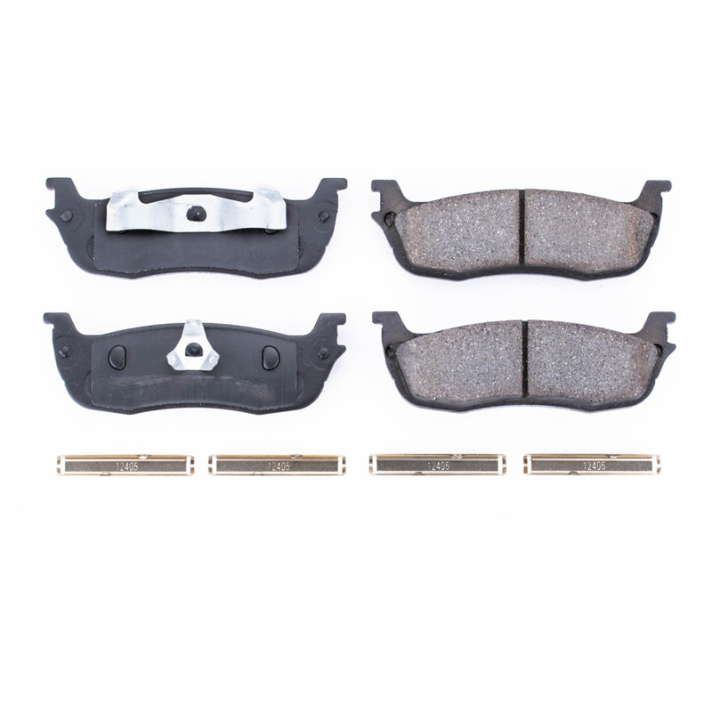PowerStop Power Stop 97-02 Ford Expedition Rear Z17 Evolution Ceramic Brake Pads w/Hardware