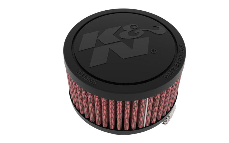 K&N Engineering K&N Universal Clamp-On Air Filter 2.25in Flange ID 3.5in OD 2in Height