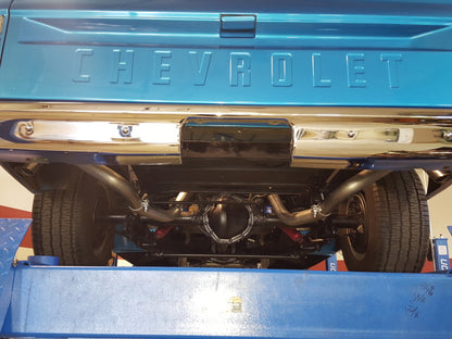Flowmaster 67-72 GM C10/C15 American Thunder Crossmember-Back Exhaust System