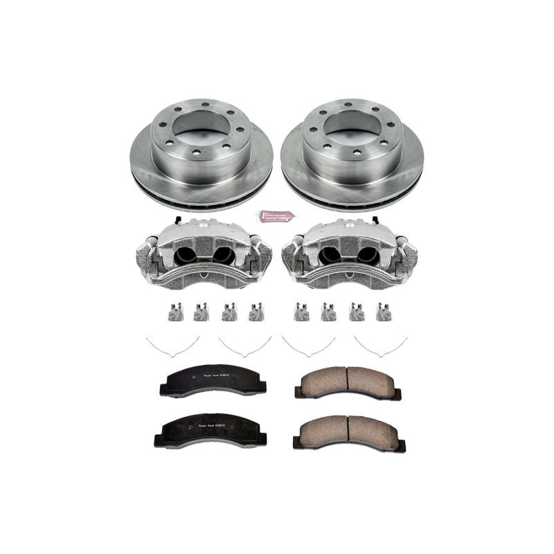 PowerStop Power Stop 99-00 Ford F-350 Super Duty Rear Autospecialty Kit w/Cals