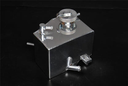 Weapon R 12 Fiat 500 1.4L 4cyl Polished Alum Coolant Tank (w/ Pressure Cap)