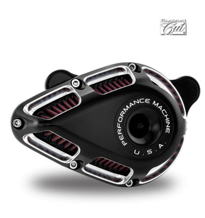 Performance Machine 91-Up XL Jet Air Cleaner - Contrast Cut