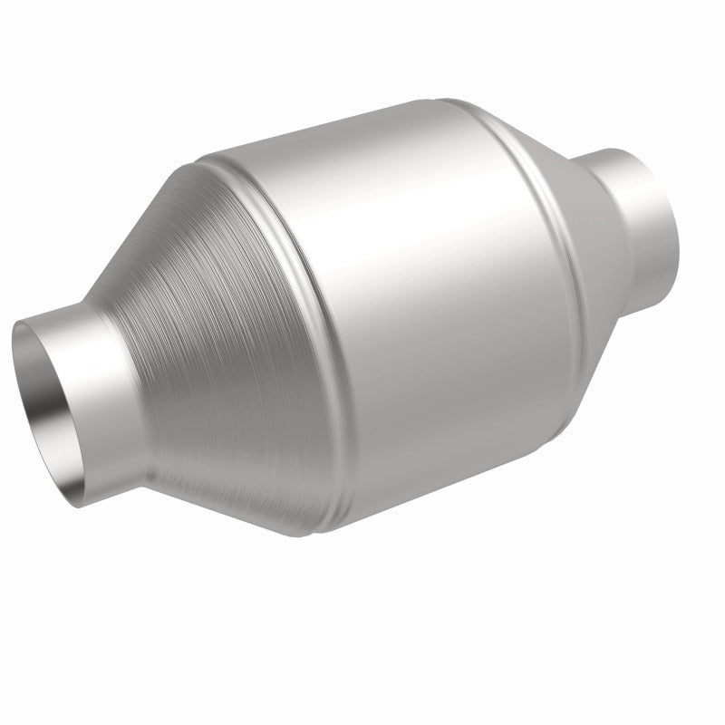 MagnaFlow Conv Univ 2.25in Inlet/Outlet Center/Center Round 3in Body L x 5in W x 8.75in Overall L