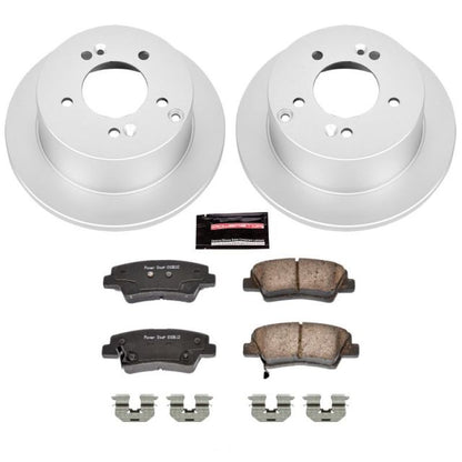 PowerStop Power Stop 08-10 Hyundai Sonata Rear Z17 Evolution Geomet Coated Brake Kit