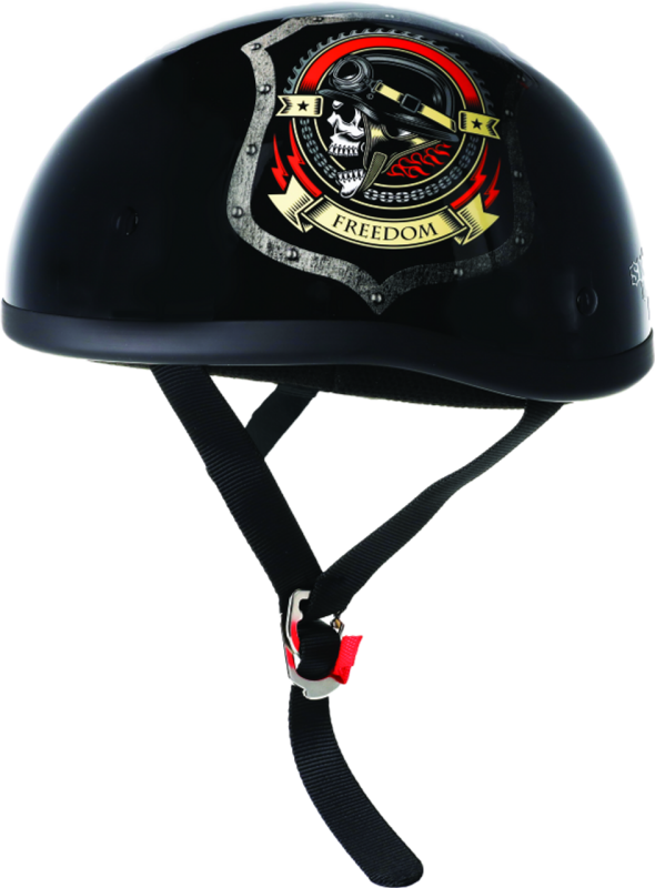 Bikers Choice Skid Lids Freedom Original Helmet - Medium