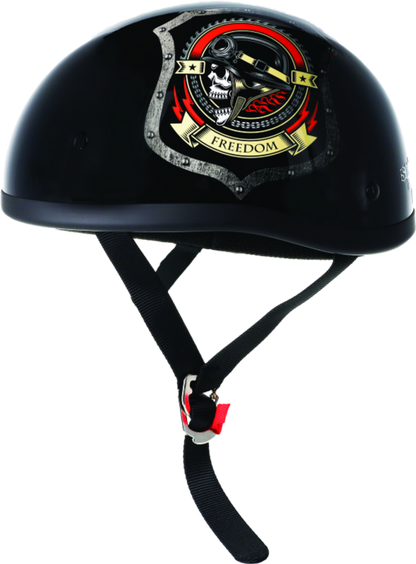 Bikers Choice Skid Lids Freedom Original Helmet - Medium