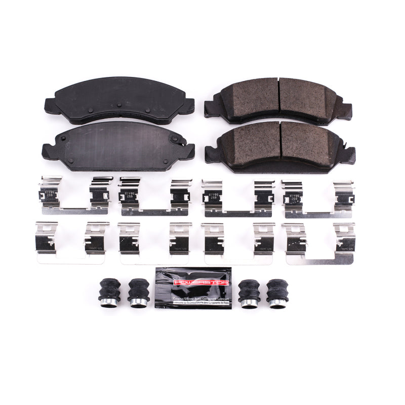 PowerStop Power Stop 2008 Chevrolet Avalanche Front Z23 Evolution Sport Brake Pads w/Hardware