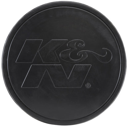 K&N Engineering K&N Universal Rubber Filter-Round Tapered 4in Flange ID x 8in Base OD x 6.625in Top OD x 8in H