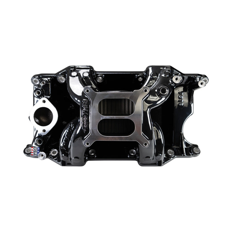 Edelbrock RPM Air-Gap Small Block Chrysler Intake Manifold - Black Plasma