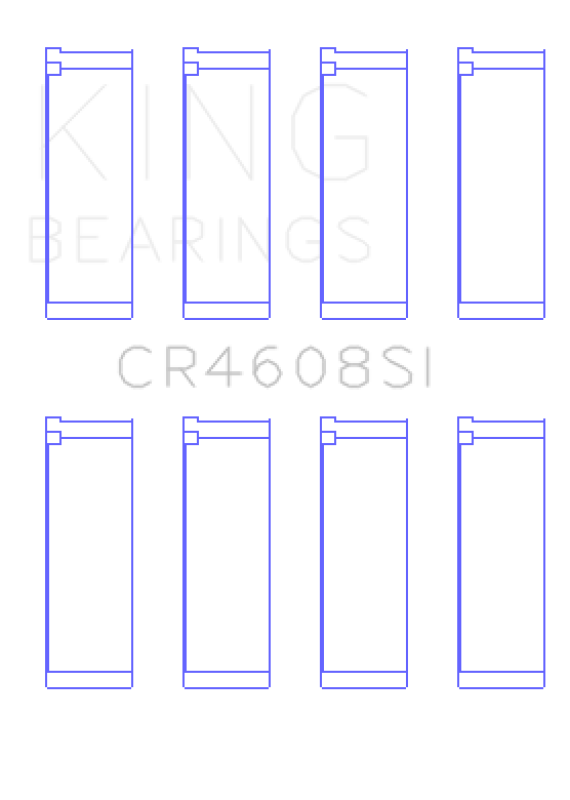King Engine Bearings Toyota 2Zz-Ge (Size +0.75mm) Connecting Rod Bearing Set