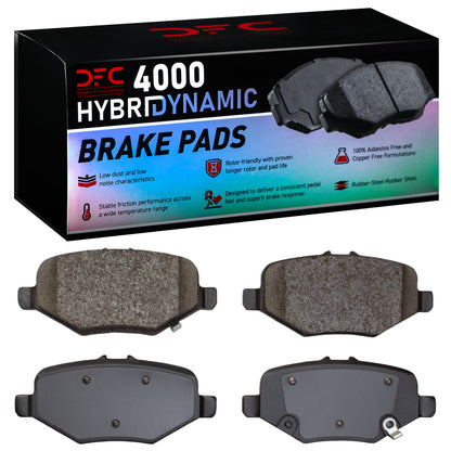 DFC 13-19 Lincoln Mkt Rear 4000 Hybridynamic Brake Pads