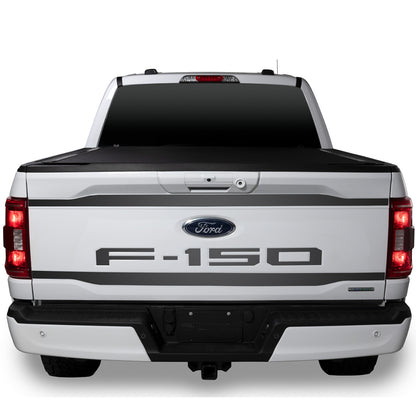Putco 2021 Ford F-150 Ford Lettering (Cut Letters/Black Platinum) Tailgate Emblems