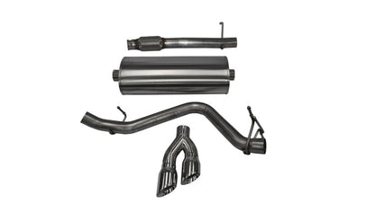 CORSA Performance Corsa 14-19 GMC Sierra/Chevy Silv 1500 Reg. Cab/Long Bed 5.3L V8 Polished  Single Side CB Exhaust