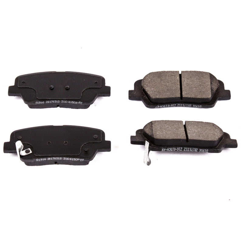 PowerStop Power Stop 10-18 Hyundai Santa Fe Rear Z16 Evolution Ceramic Brake Pads