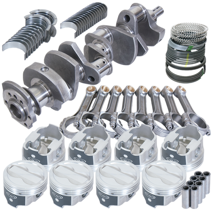 Eagle Chevy 350 3.750in Crank 5.700in I-Beam Rods -18cc 4.030in Pistons Rotating Assembly