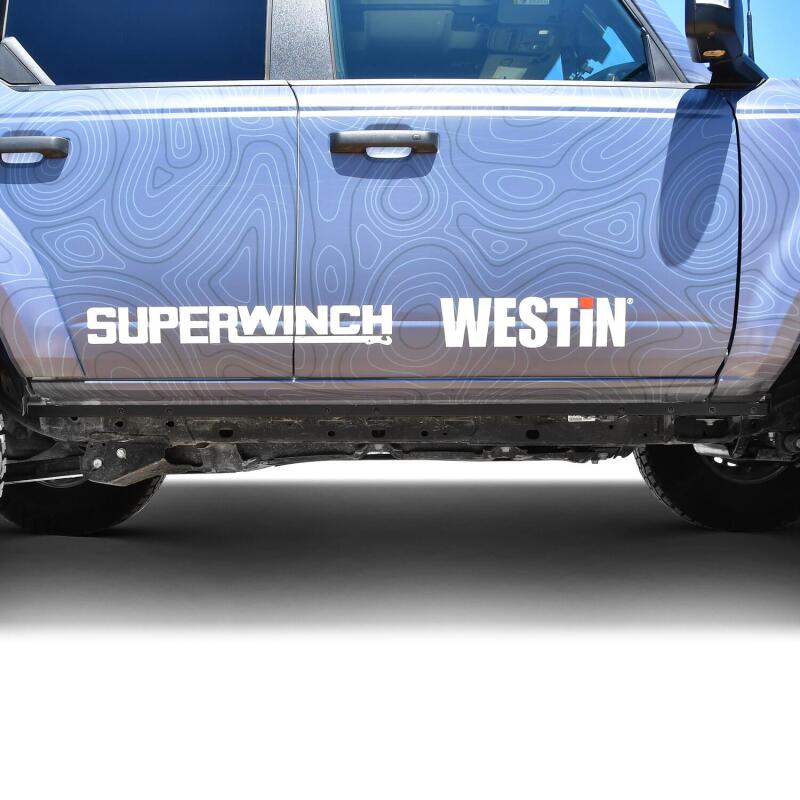 Westin 21-23 Ford Bronco 4dr (Excl. Sport) XTS Pinch Weld Covers - Tex. Blk