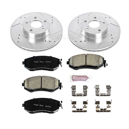 PowerStop Power Stop 13-16 Subaru BRZ Front Z23 Evolution Sport Brake Kit