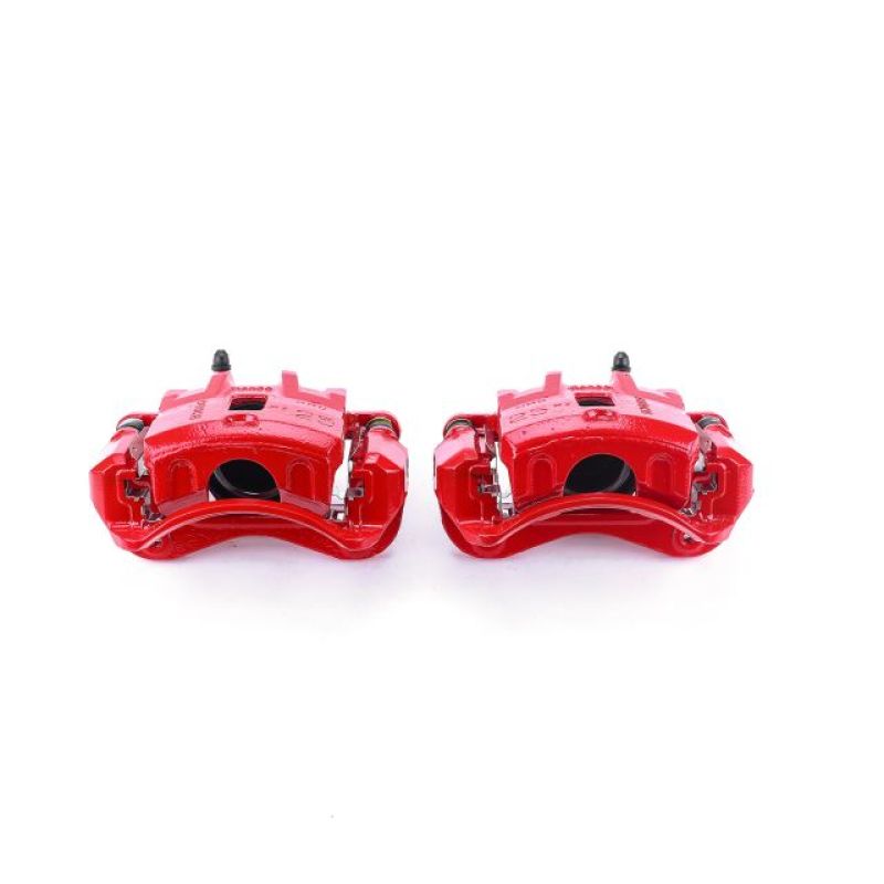 PowerStop Power Stop 99-04 Hyundai Sonata Front Red Calipers w/Brackets - Pair
