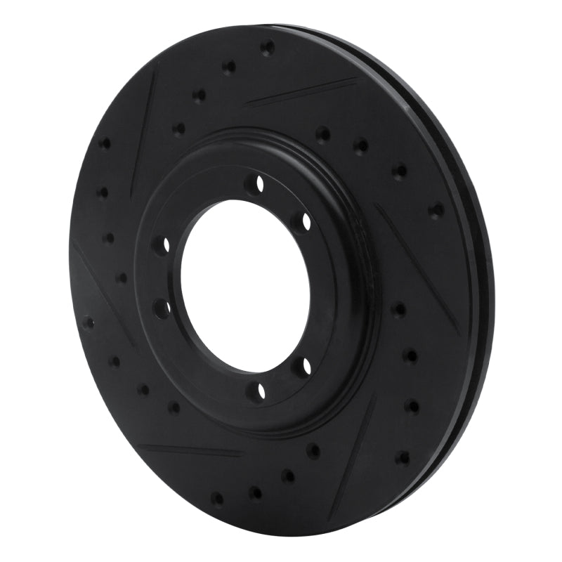R1 Concepts R1 92-04 Hummer H1 Rear/Front Left Drilled & Slotted Black Brake Rotor