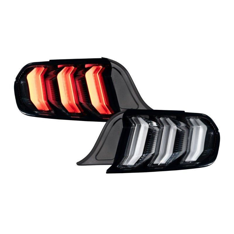 Form Lighting 2015-2023 Ford Mustang LED Tail Lights Clear (Pair)