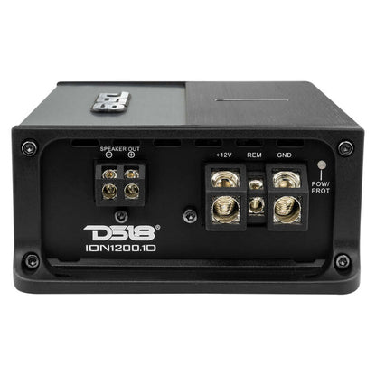 DS18 1-Channel Amp 1200/1ohm 800/2ohm 400/4ohm Watts RMS Class D