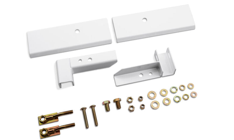 BackRack 20-23 Chevrolet/GMC Silverado/Sierra 2500/3500HD No Drill Standard Hardware Kit - White