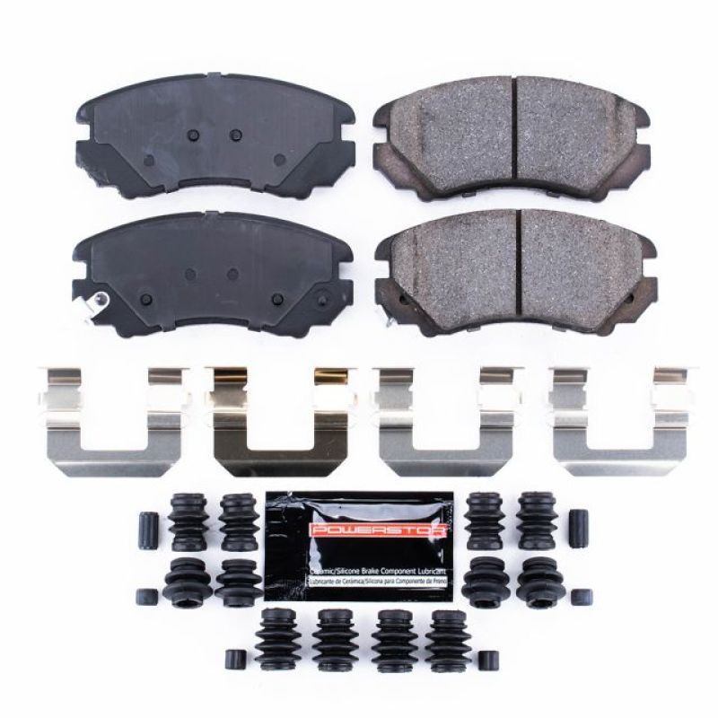PowerStop Power Stop 07-10 Hyundai Elantra Front Z23 Evolution Sport Brake Pads w/Hardware