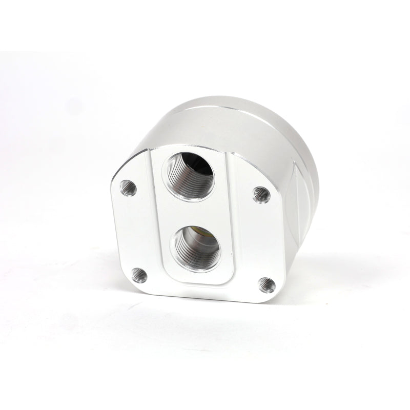BLOX Racing Remote Oil Filter Relocation Kit - Polished