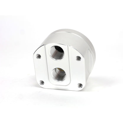 BLOX Racing Remote Oil Filter Relocation Kit - Polished