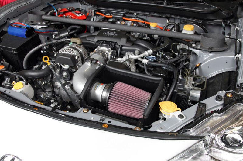 K&N Engineering K&N 13 Subaru BRZ 2.0L / 13 Scion FR-S 2.0L Silver 69 Series Typhoon Intake