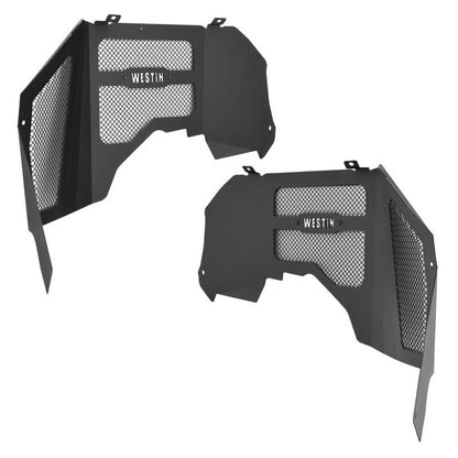 Westin 18-20 Jeep Wrangler JL Inner Fenders - Front - Textured Black