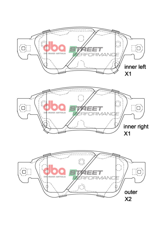 DBA 14-16 Infiniti Q60 S SP Performance Front Brake Pads