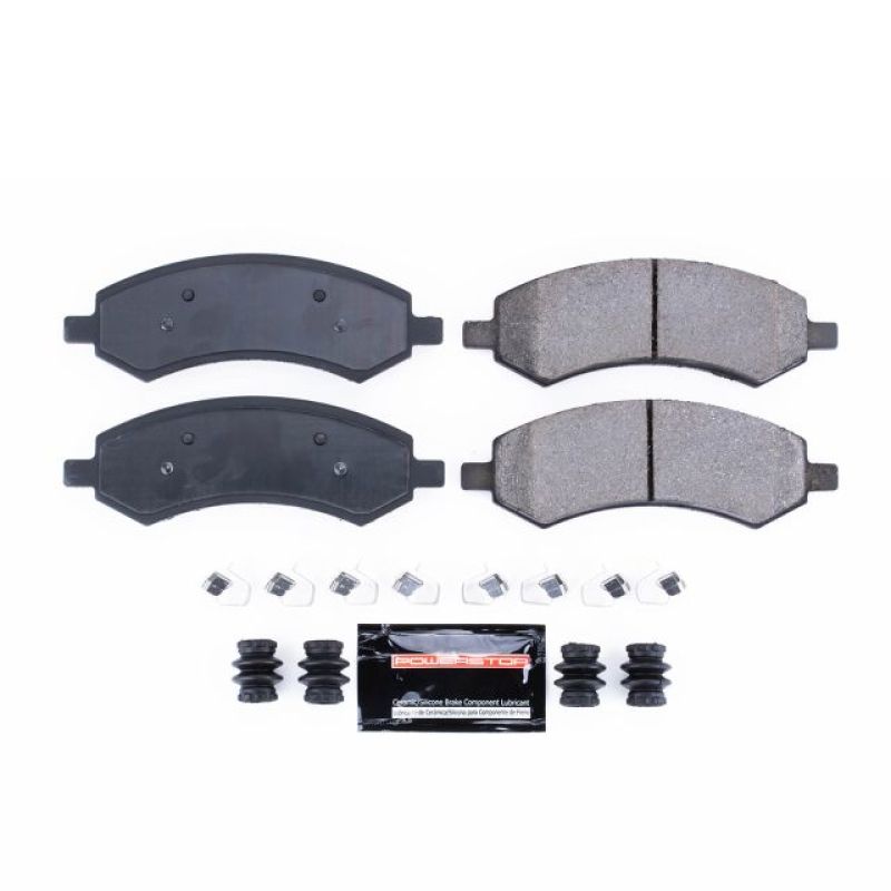 PowerStop Power Stop 07-09 Chrysler Aspen Front Z23 Evolution Sport Brake Pads w/Hardware