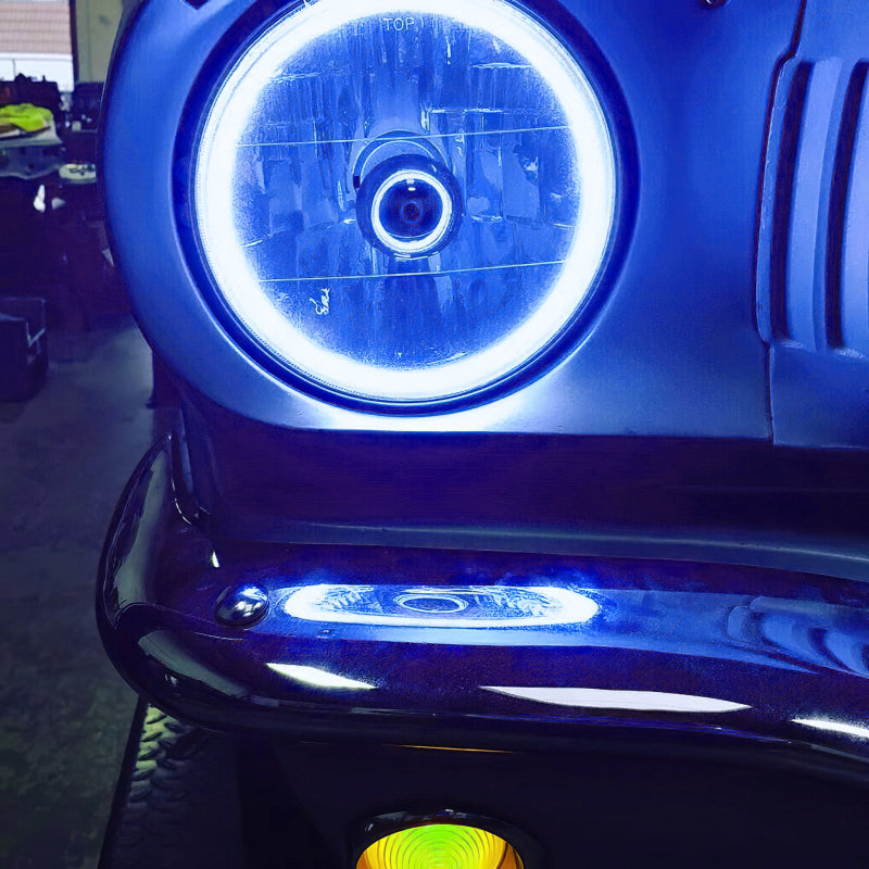 ORACLE Lighting Oracle Pre-Installed Lights 7 IN. Sealed Beam - ColorSHIFT Halo