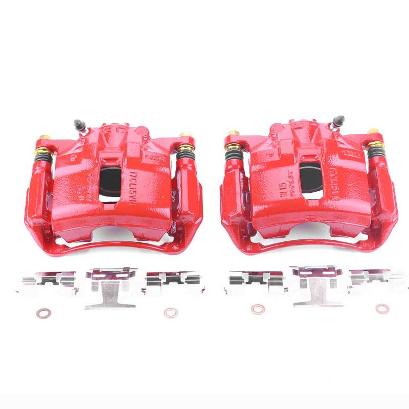 PowerStop Power Stop 91-95 Acura Legend Rear Red Calipers - Pair