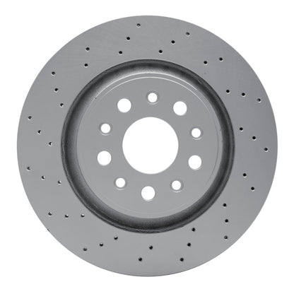 DFC 17-24 Maserati Levante Rear Drilled Hi-Carbon Alloy Geomet Coated Rotor