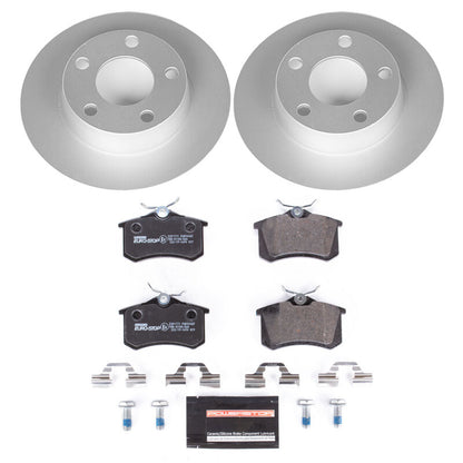 PowerStop Power Stop 01-05 Audi Allroad Quattro Rear Euro-Stop Brake Kit