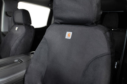 Covercraft 19-24 Dodge Ram 1500 Carhartt Super Dux SeatSaver Custom Second Row Seat Covers - Black
