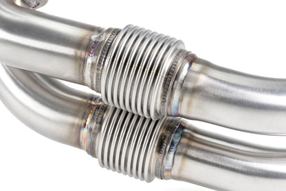 Perrin Performance PERRIN 22-26 Subaru WRX / 20-25 OBXT & LXT / 19-25 Ascent Equal Length Header - Brushed SS